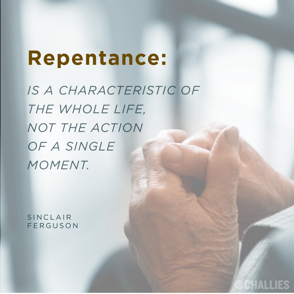 An Open Letter on&nbsp;Repentance